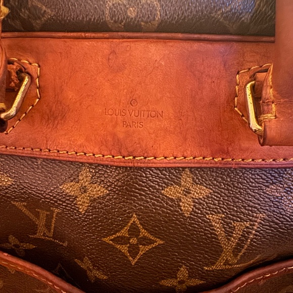 Vintage Louis Vuitton Deauville Monogram Structured Travel Bag - Picture 10 of 10
